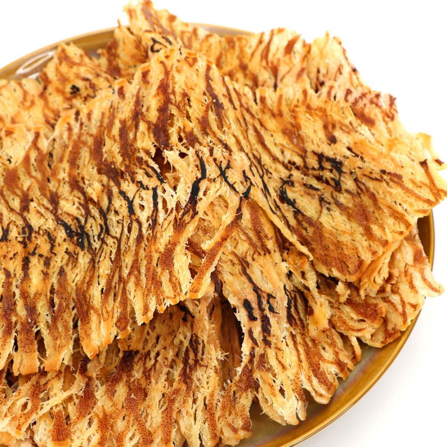 函館えさん昆布の会 函館こがね 焼き のしいか 味わい太鼓判 300g (R) チャック付袋 スルメ 国産 鯣 駄菓子 のしいか業務用 ...