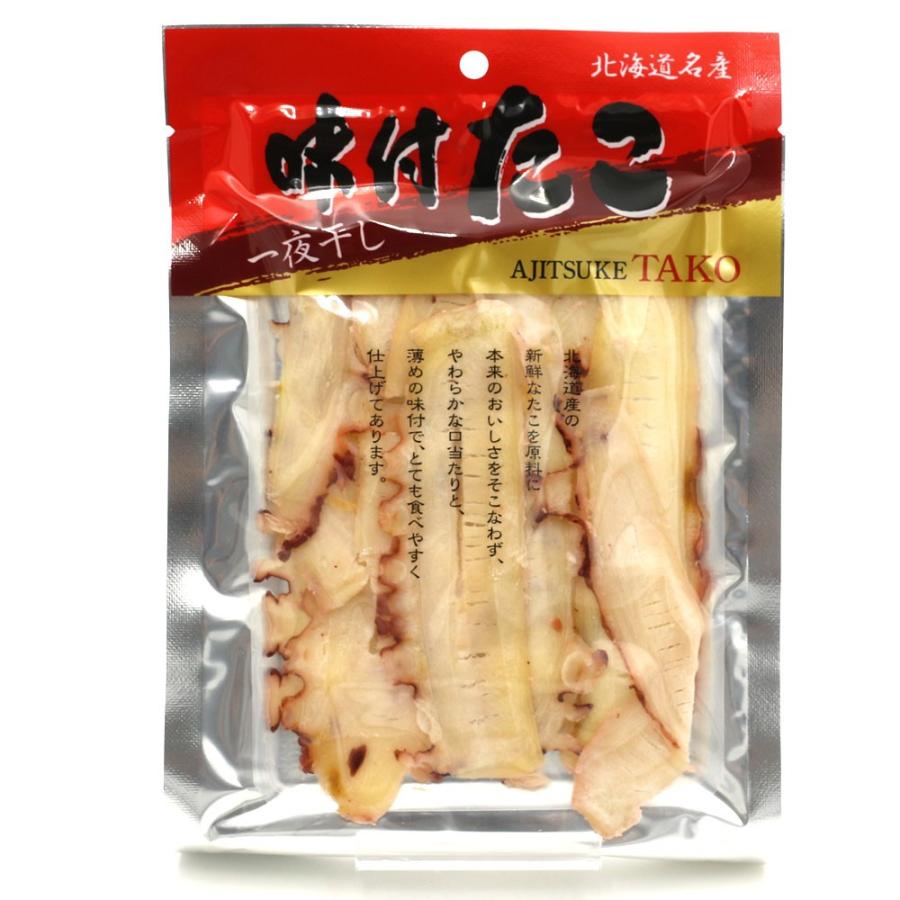 干したこ おつまみ 北海道産 味付け 干したこ 75g 一夜干し タコ 珍味 たこ つまみ Tako 85g 函館えさん昆布の会 通販 Yahoo ショッピング