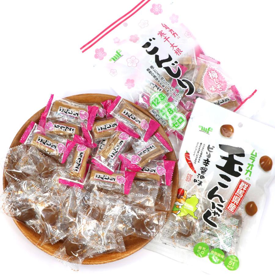 てりぼんだまりお 函館えさん昆布の会 ごんじり (梅しそ味) と 玉こんにゃく (ピリ辛醤油