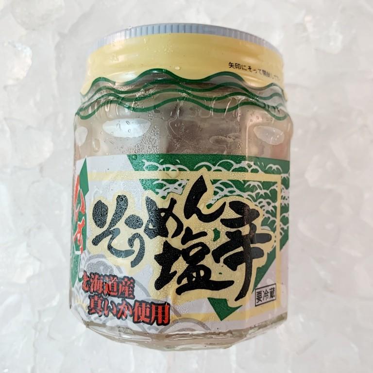 いかそうめん塩辛 180g 北海道産 するめいか 真いか みみ Somen はこだて朝市マルヨ 通販 Yahoo ショッピング