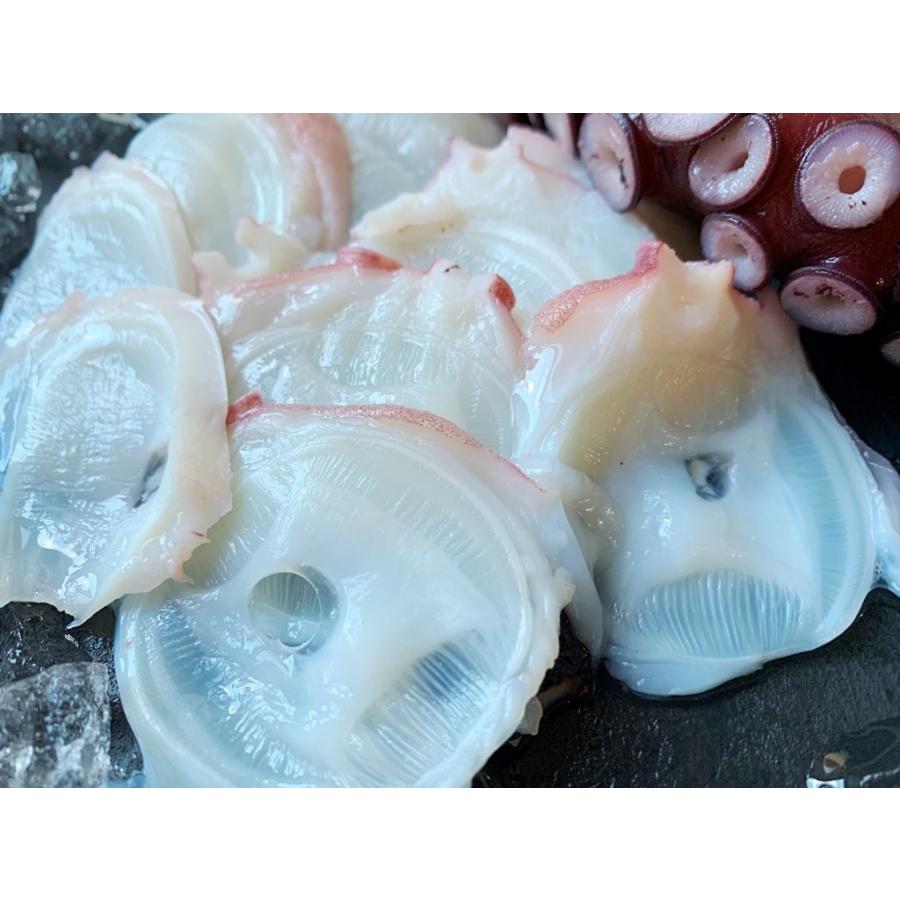 ミズダコ たこ足 1ｋ 刺身用ボイル済 真空 北海道産 Takoasi はこだて朝市マルヨ 通販 Yahoo ショッピング