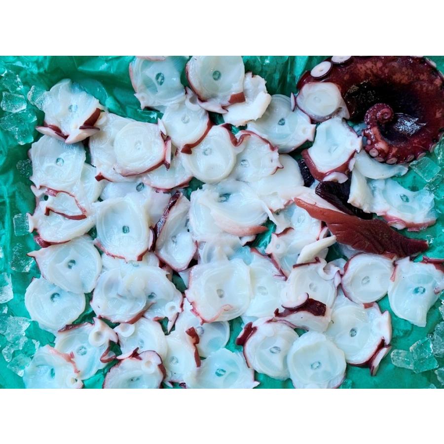 ミズダコ たこ足 1ｋ 刺身用ボイル済 真空 北海道産 Takoasi はこだて朝市マルヨ 通販 Yahoo ショッピング