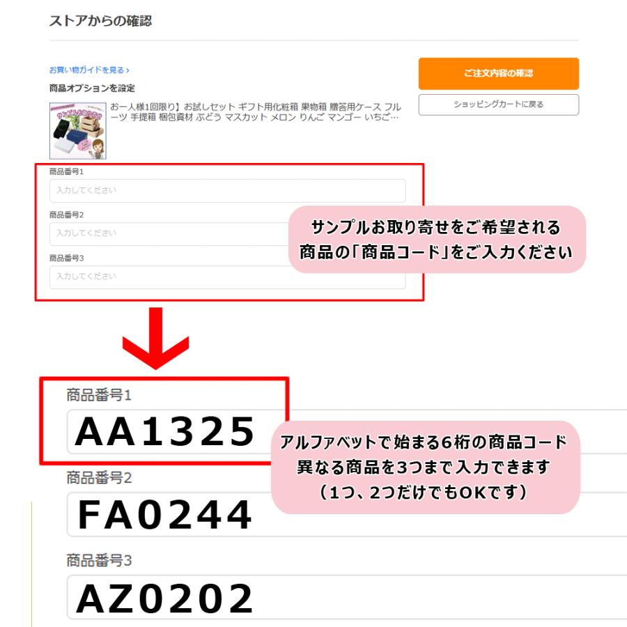 お一人様1回限り】お試しセット ギフト用化粧箱 果物箱 贈答用ケース フルーツ  手提箱 梱包資材 ぶどう マスカット メロン りんご マンゴー  いちご 　　 |  | 03