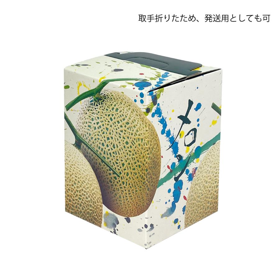 バナナ１箱　メロン1箱 楽天市場】フレデリメロン 1ケ入 メロン箱 信和 【10枚】外寸:横