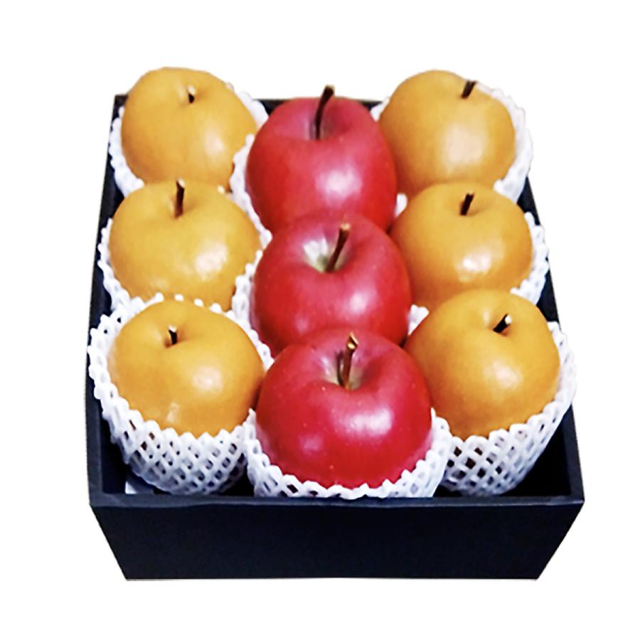 果物ギフト箱 フルルBOX果物日和 果物箱 化粧箱 プレゼントボックス 贈答用 桃 梨 柑橘 フルーツ詰め合わせ用 パッケージ 包装資材 発送箱 60枚入 （AA7092）の画像