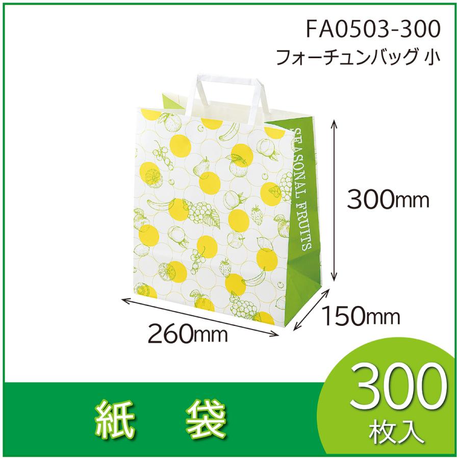 紙袋 フォーチューンバッグ小 手提 ギフト用 土産袋 ペーパーバッグ
