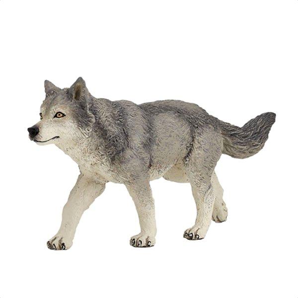 PAPO（パポ） 53012 グレーウルフ  動物フィギュア | 