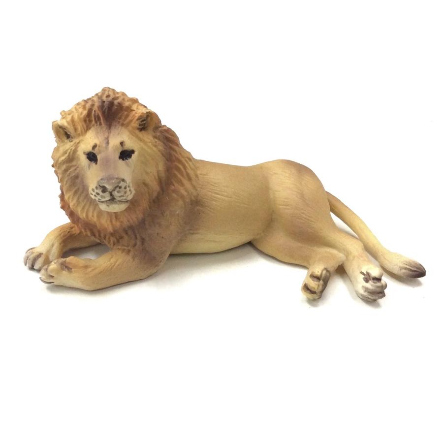 ミニチュアプラネット ライオン オス 動物フィギュア 限定特価