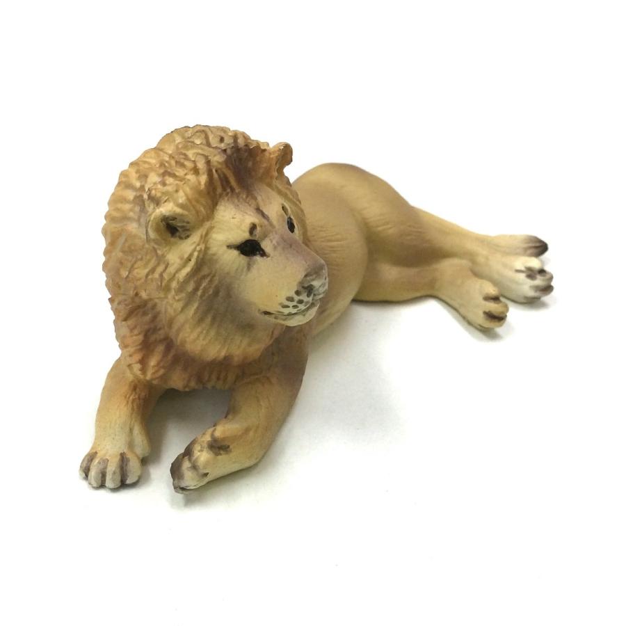 ミニチュアプラネット ライオン オス 動物フィギュア 限定特価