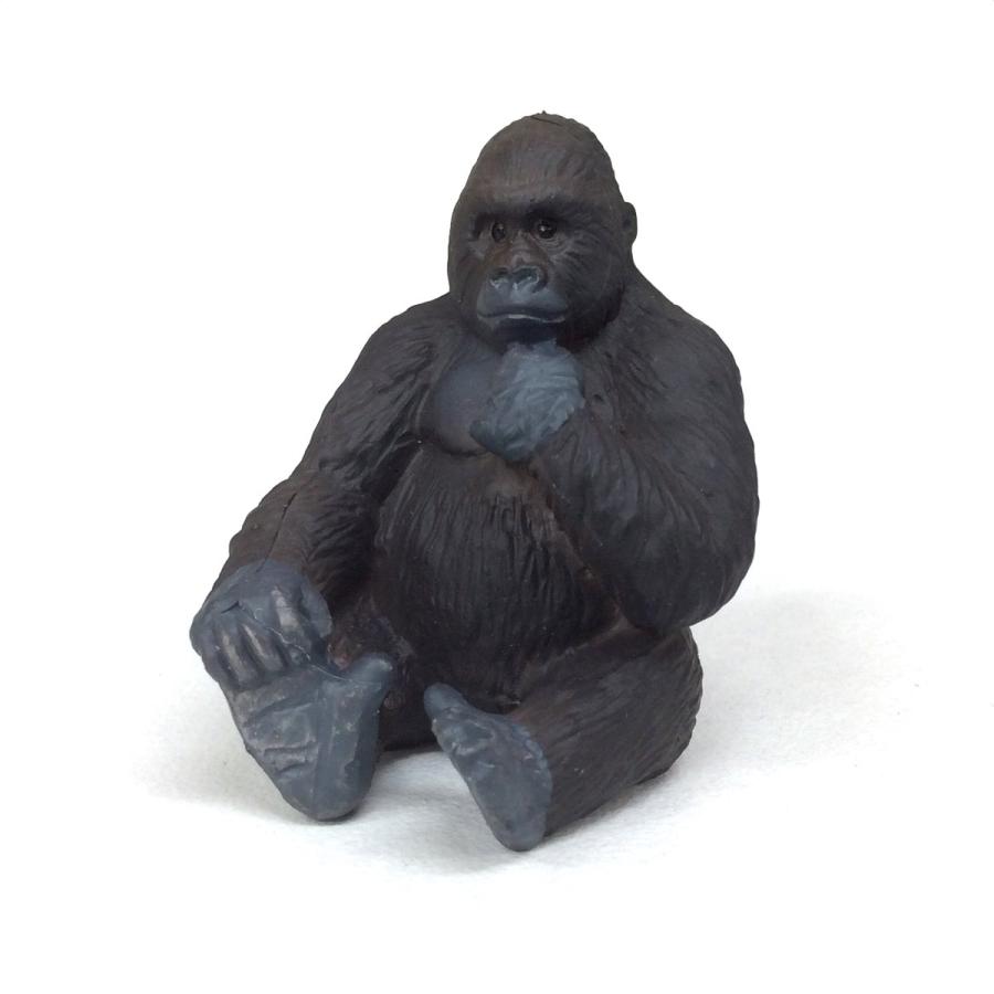 ミニチュアプラネット ローランドゴリラ 座り 動物フィギュア 動物フィギュアの箱庭 通販 Yahoo ショッピング