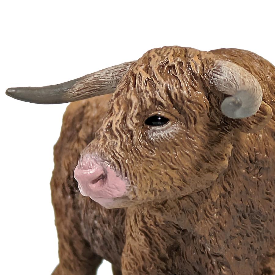 Collecta 80011 ハイランド牛 動物フィギュア : 動物フィギュアの箱庭