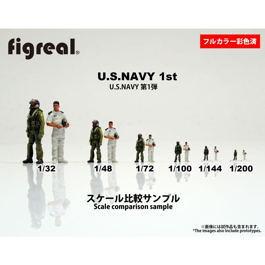 figreal 1/48 大日本帝国海軍(1)PL1f パイロット(操縦） 1体 彩色済み