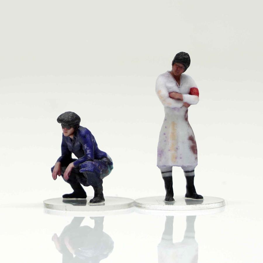 figreal 1/64お兄さんセット002 2体セット 064-00005-02b 彩色済