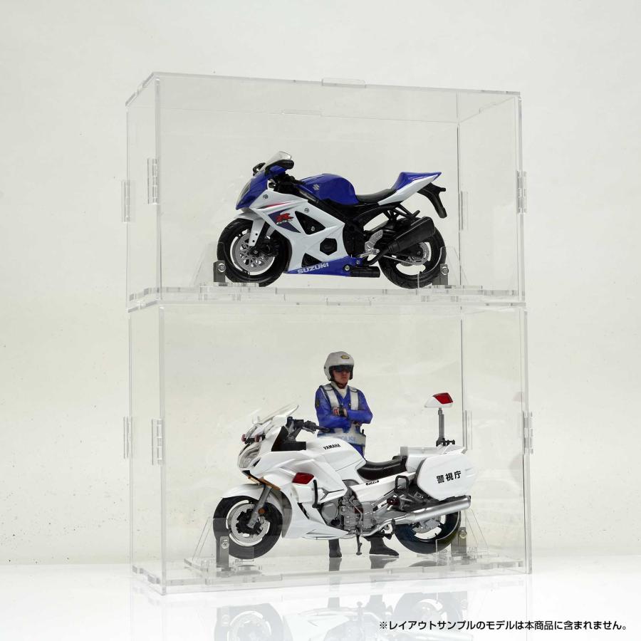 AcryOne e for Scale 1/12 Moto-H 1/12バイクモデル（ライダー乗車対応