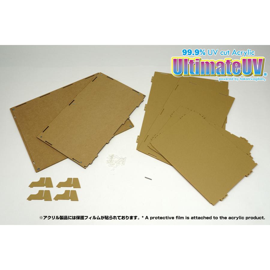 コレクションベースEX DXセット　UltimateUV  アクリルケース　99％UVカット　幅364×奥行300×高さ215 |  | 01