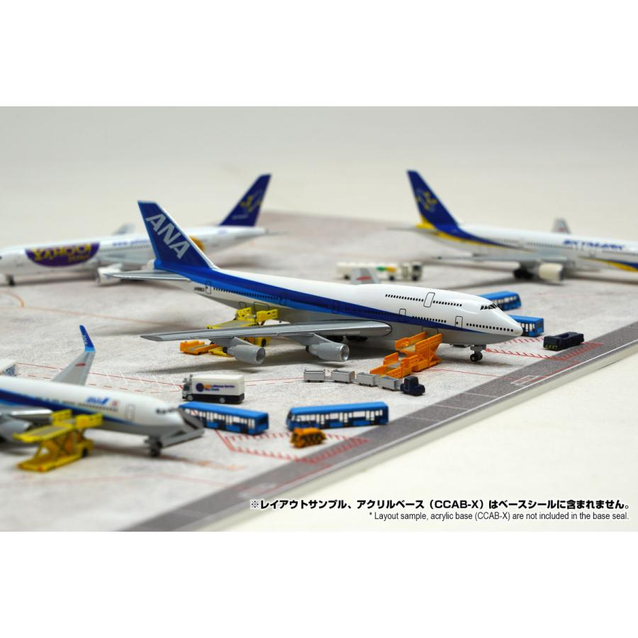 1/500　CXBS-AL0500-001a　421x251mm　空港　駐機場　[箱庭技研]コレクションケースX用ベースシール｜hakoniwagiken｜03