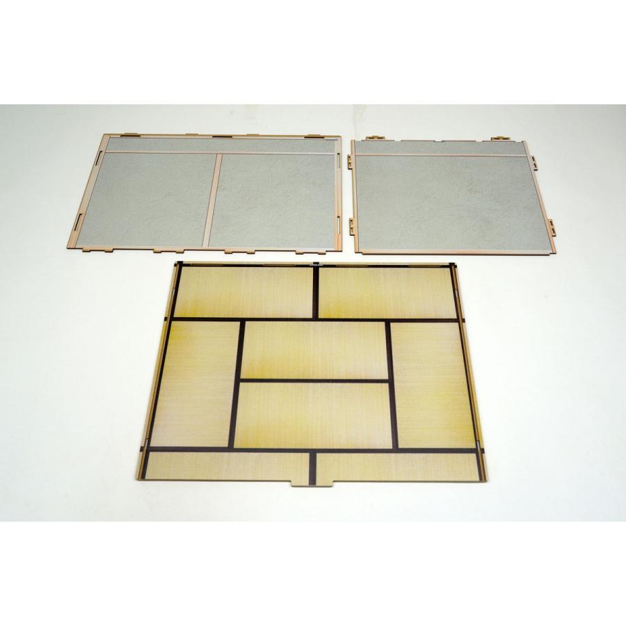 ジオラマルーム2 M-026 和室セット 幅378x奥行290x高さ234mm