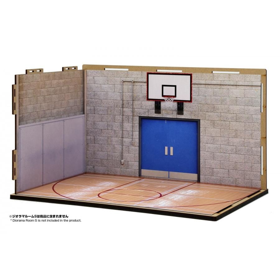 箱庭技研 ジオラマルーム S シートセット 学校A 体育館 教室 床シート