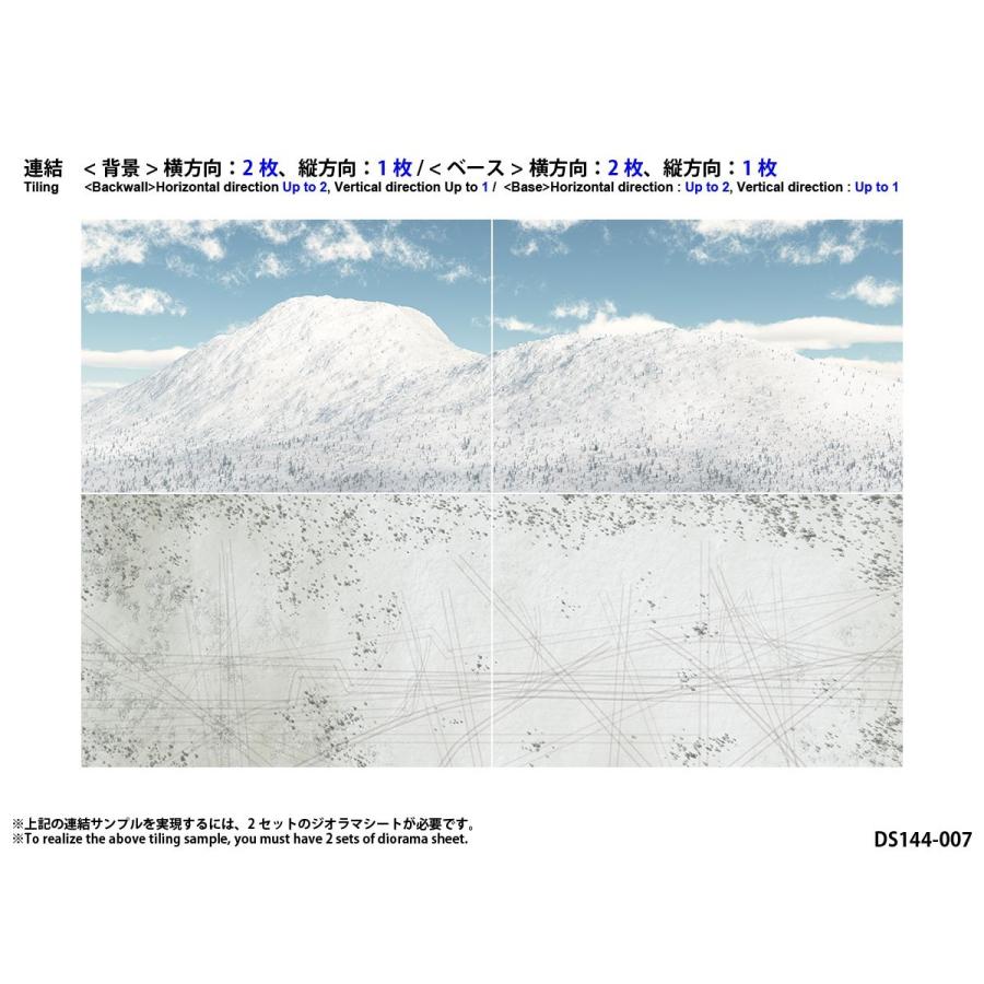 箱庭技研 ジオラマシート 1 144ミリタリー 冬季セットc 雪原ベース 雪山背景 Ds144 007 箱庭技研 通販 Yahoo ショッピング