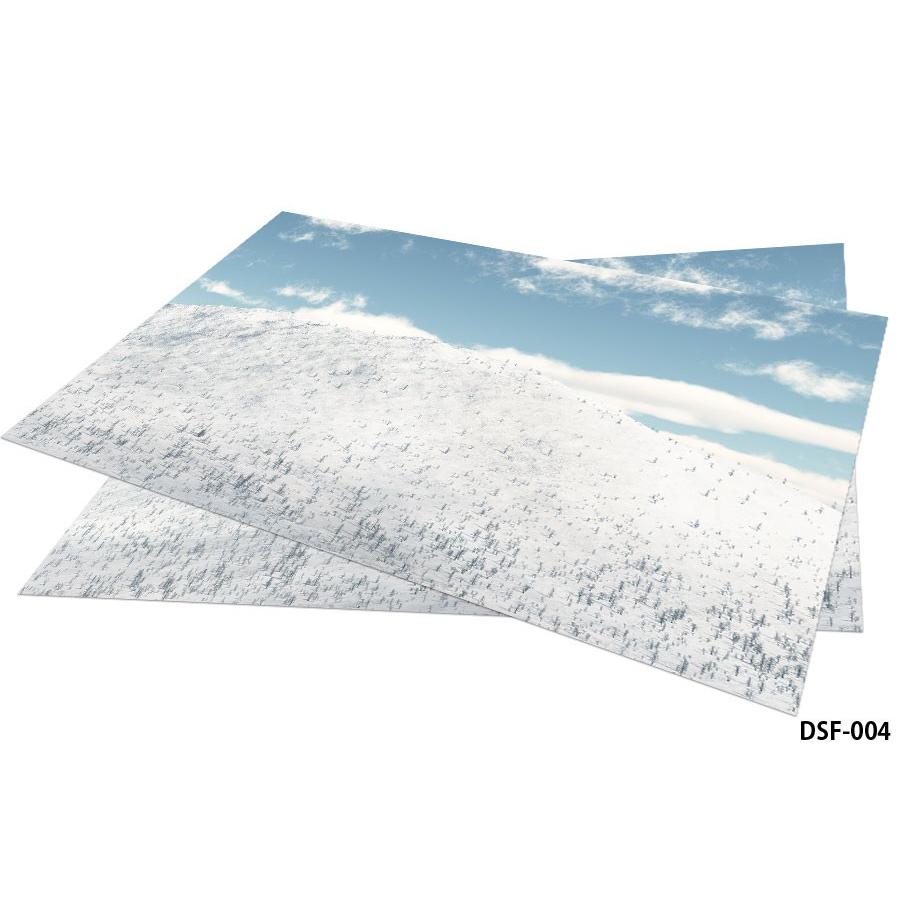 箱庭技研 ジオラマシート DSF-004 雪山背景 2枚入 900x600mm 背景