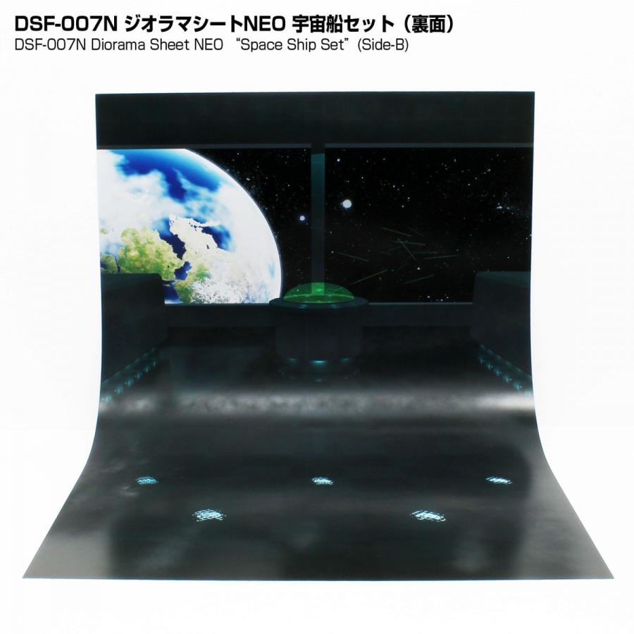 箱庭技研]ジオラマシート NEO DSF-007N 宇宙船セット 背景シート