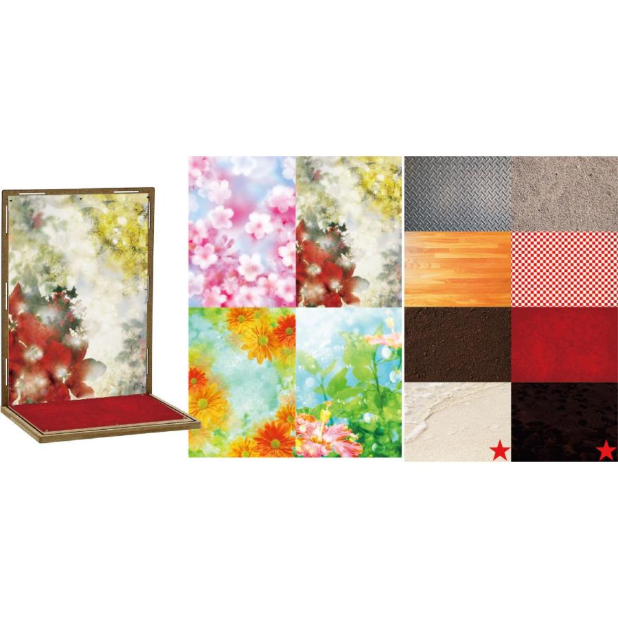 箱庭技研]ジオラマシートDS F008 アソートH（フラワーセット