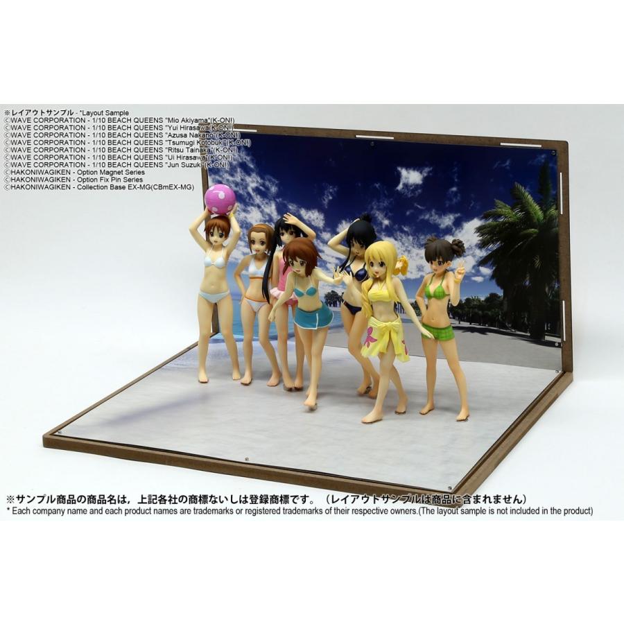 ジオラマシートmini-EX 1/12 プール・ビーチセットA 背景シート