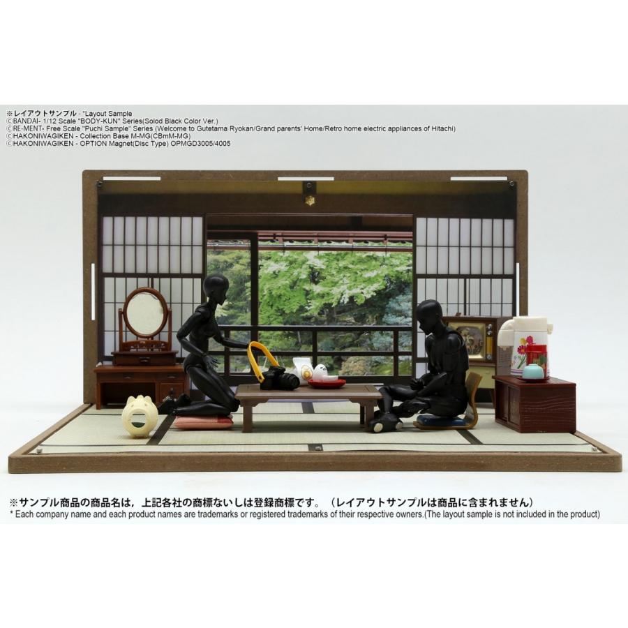 ジオラマシートmini-M 和室セットB 1枚 背景シート 和風 ミニチュア