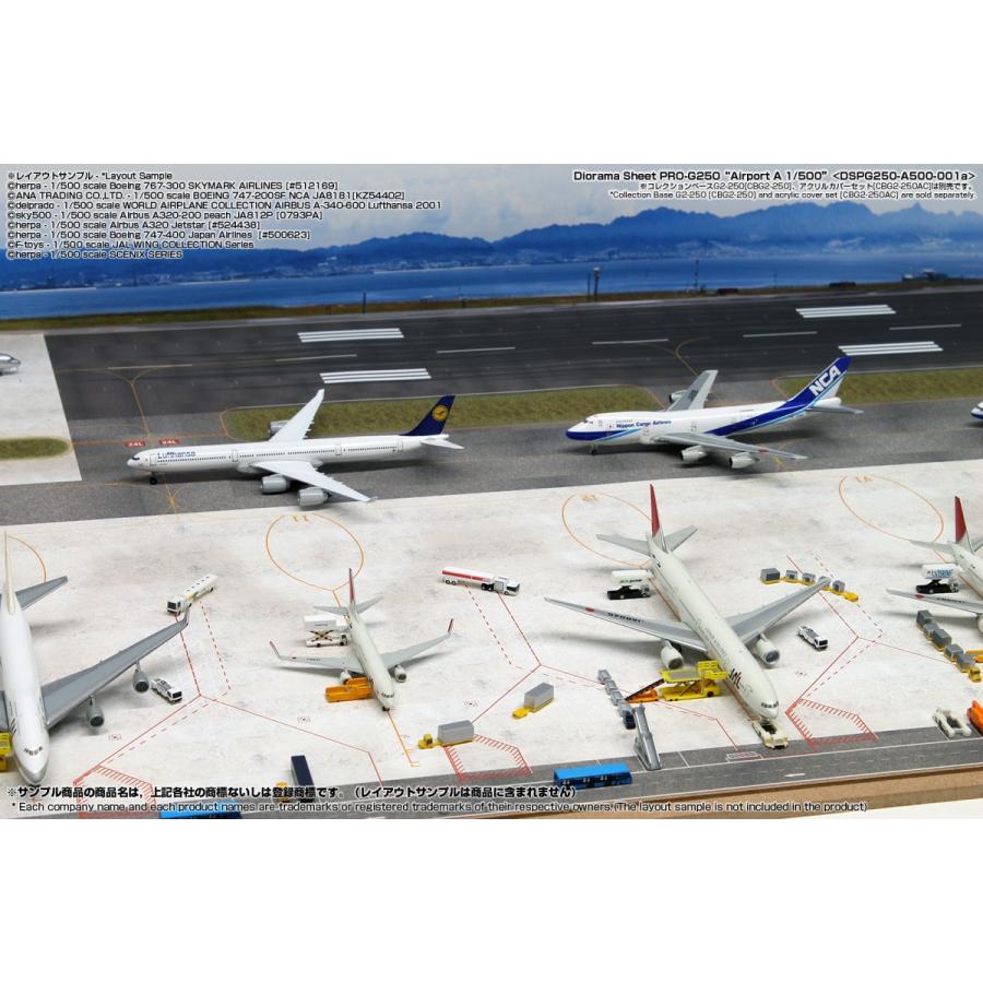 1:200 空港ジオラマシート ジオラマ エプロン モデルプレーン用