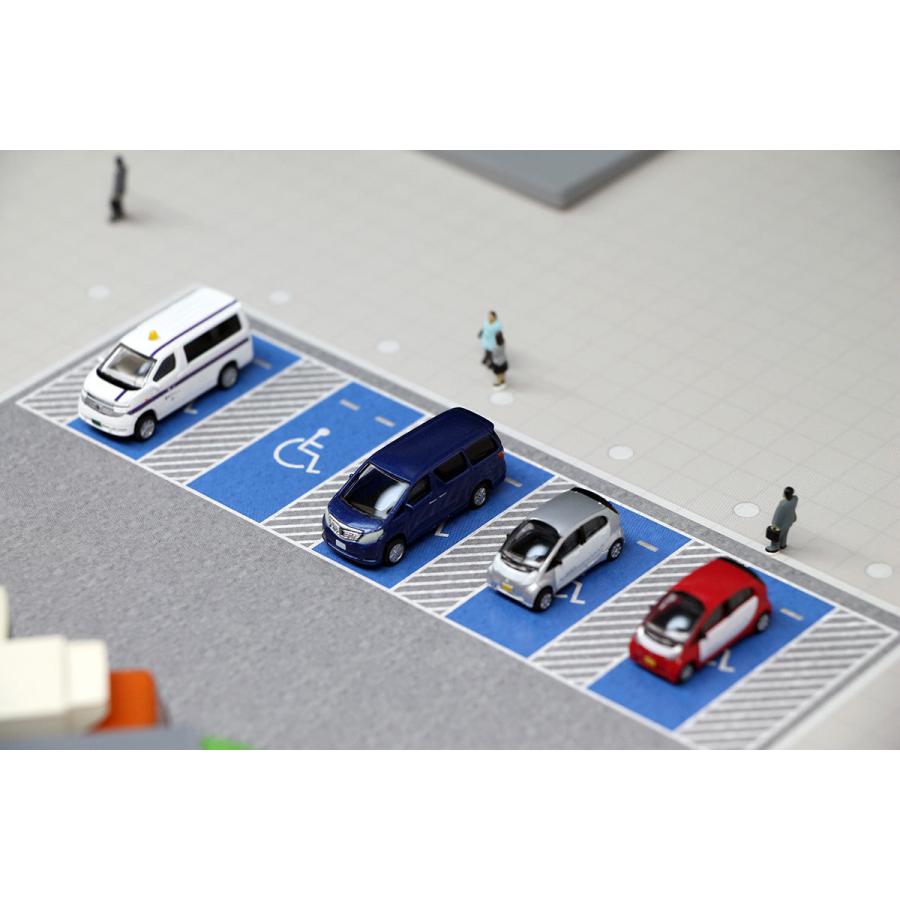 箱庭技研 ジオラマシート 1/150 SA/PA パーキング 駐車場 ベース