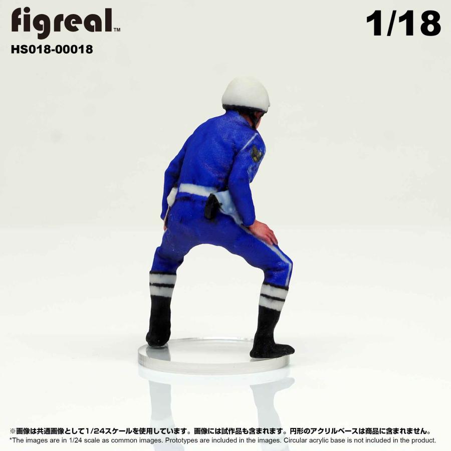 HS018-00018 figreal 日本交通機動隊 1/18 高精細フィギュア｜hakoniwagiken｜05