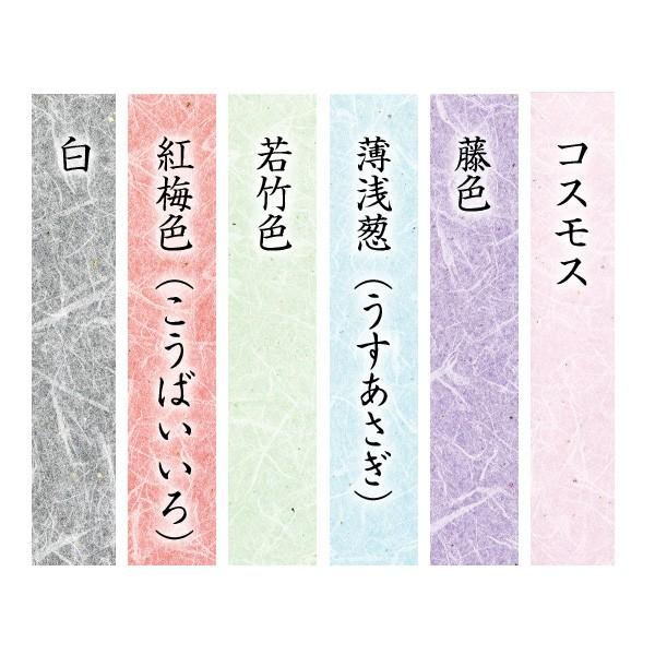ラッピング帯）和紙帯 レーヨン雲竜17金銀箔（全6色）/100枚入（19