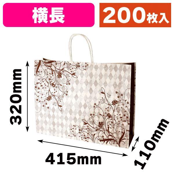 風姿花伝手提袋 横長/200枚入（19-555）
