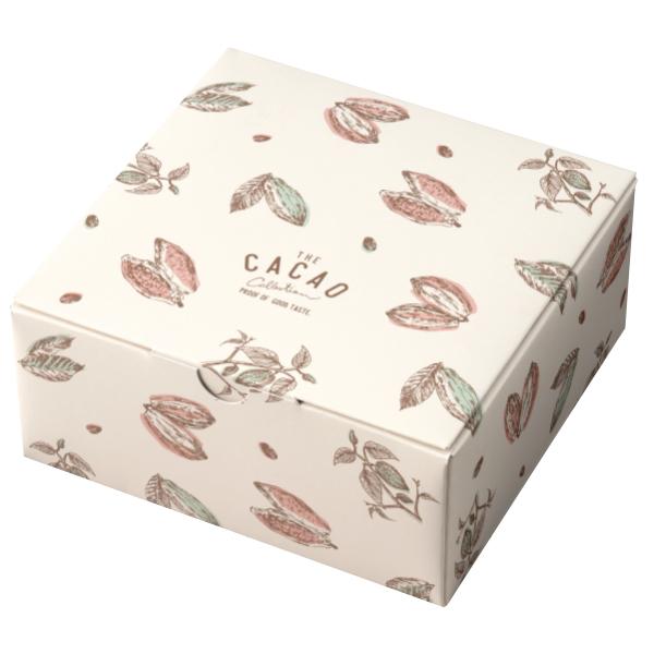 洋菓子ギフト箱）CACAO スクエア/100枚入（20-2231） : 箱の店 - 通販