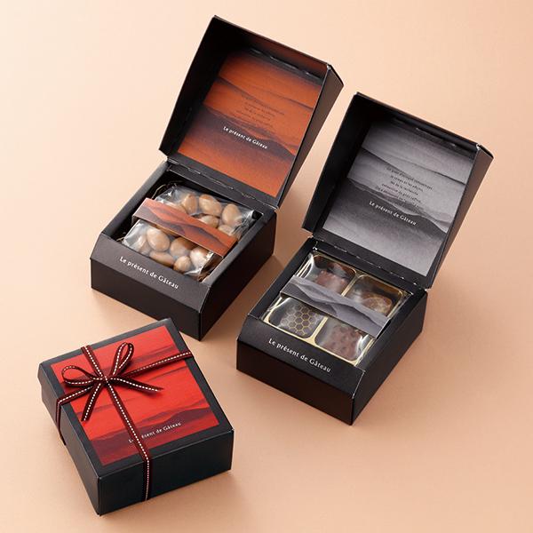 洋菓子用ギフトボックス）モン・ドゥスール グレー/100入（20-2849