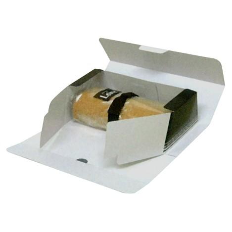 【新品未開封】手提げロールケーキ箱 6寸 200枚セット 業務用 製菓資材 手提ロールケーキ6寸函／金台紙 - 包装資材・食品容器のパックウェブ.ビズ