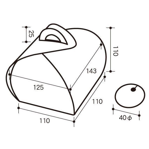 バルーンBOX コロン/100枚入（20-728） : 箱の店 - 通販 - Yahoo