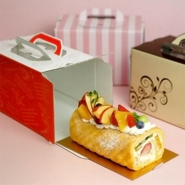 ケーキ箱 ルージュノエル手提箱 金台紙付 100枚入 De 164 De 164 箱の店 通販 Yahoo ショッピング