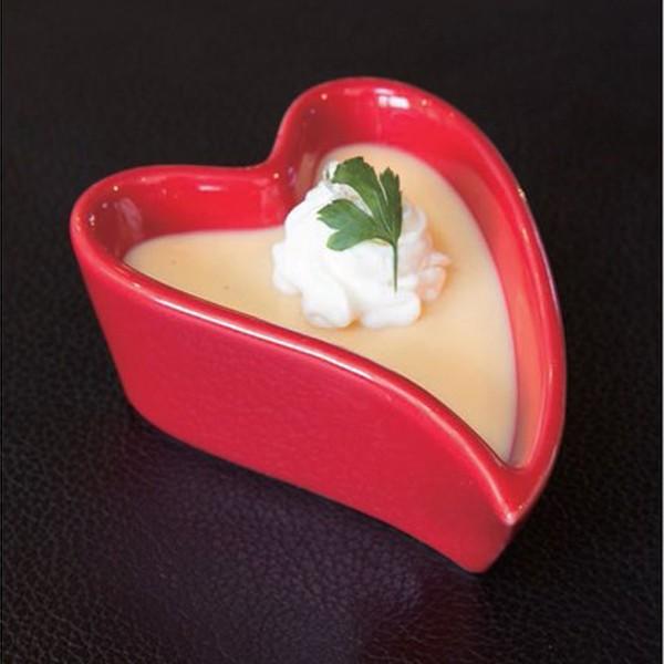 デザートカップ）ハート型ココット（小）赤/120個入（ID-116） : 箱の