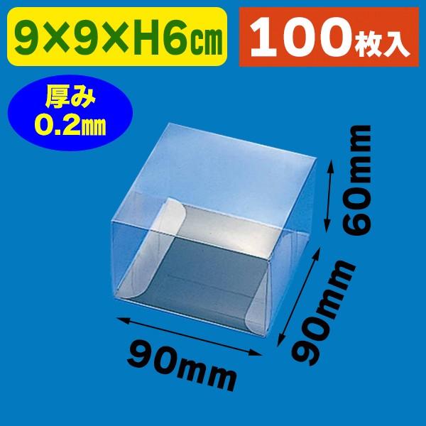 （クリアケース）コサージケース D 9X9X6/100枚入（K05-4521524690967）