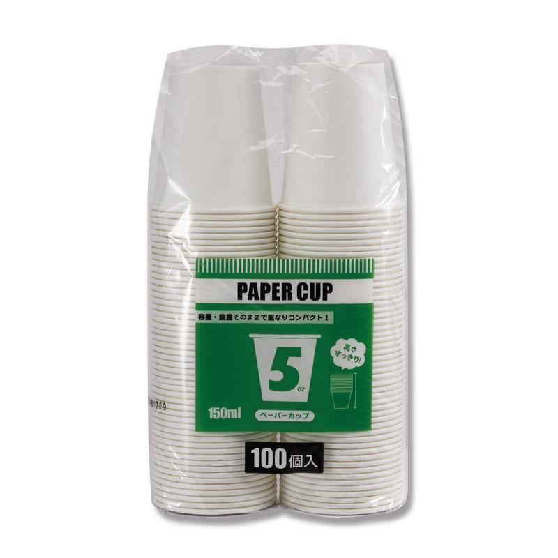 紙コップ）S.T.ペーパーカップ E5（WH）/100個入（K05-4901755001594 ...