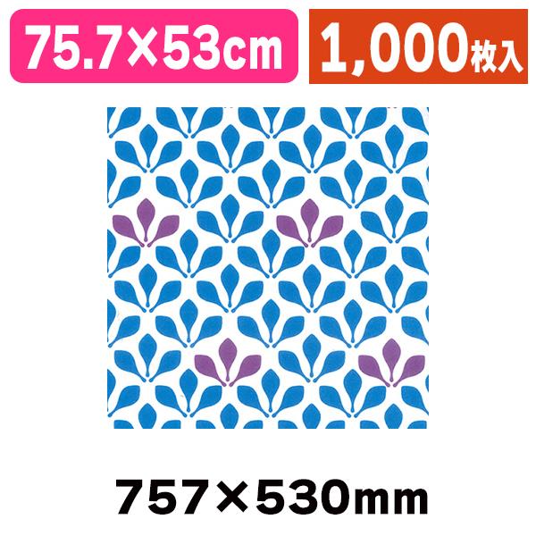 シモジマ - 荷拵え紙 半才並口 若葉 100枚入/1000枚入（K05-4901755001648-1S） ラッピング用品-文具、ステーショナリー