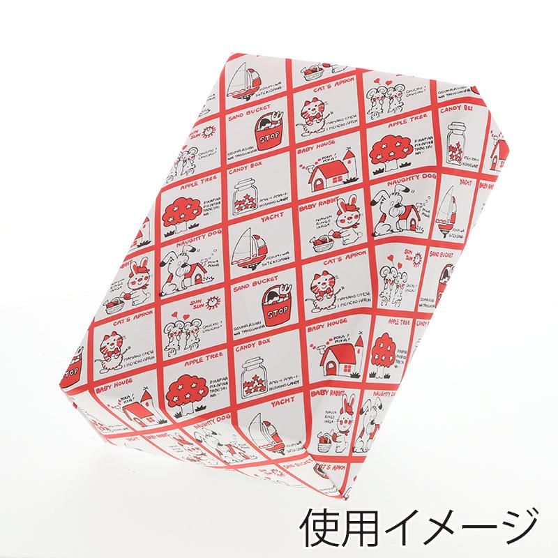 包装紙）包装紙 半才 ストップペイル/50枚入（K05-4901755215007