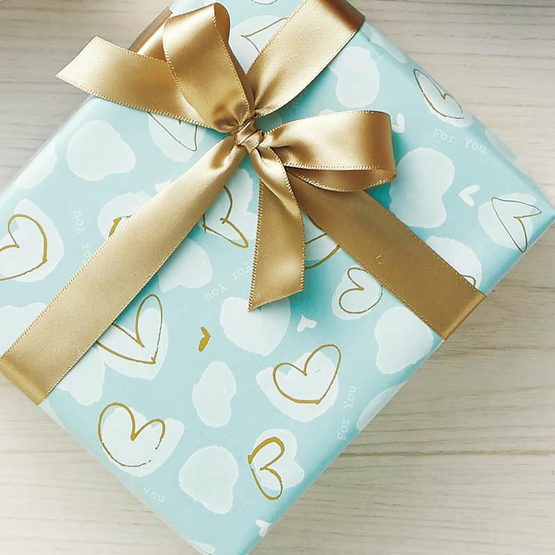 包装紙）包装紙 半才 ブラッシュハートB/50枚入（K05-4901755230345