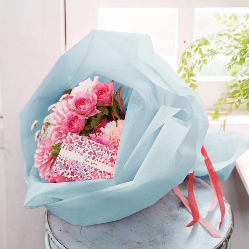 不織布ラッピングロール フラワーラップ No 45 ミズ 1本入 K05 K05 箱の店 通販 Yahoo ショッピング