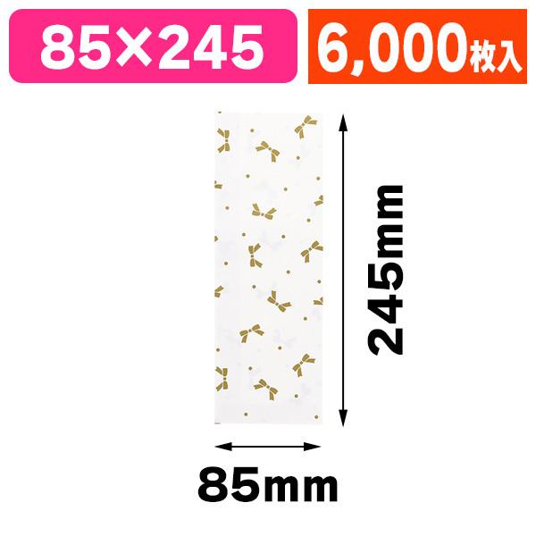 （平袋）柄小袋 L-16 ニューリボン 金/6000枚入（K05-4901755370201-6S）