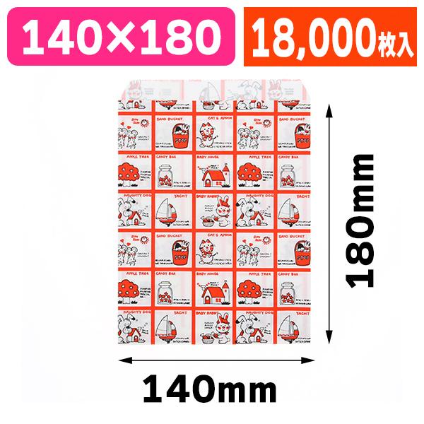 （平袋）柄小袋 R-70 ストップペイル/18000枚入（K05-4901755383645-1M） 紙袋-文具、ステーショナリー
