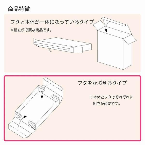 【楽天最安値に挑戦】 （ギフトボックス）白無地箱 H-68 組立式/100枚入（K05-4901755700954）