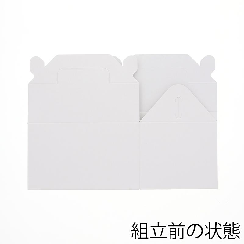 洋菓子サービス箱）手提ケーキ箱 小 2〜3個用/25枚入（K05