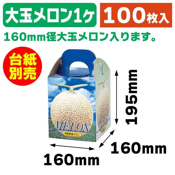 メロンの箱）ピュアメロン1ヶ入/100枚入（L-339） : 箱の店 - 通販